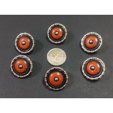 İlhan Düğme Trençkot Düğmesi Taba 6 Adet