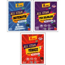 Newton Yayınları 6. Sınıf Matematik - Fen - Türkçe All Star Soru Bankası 3 Kitap