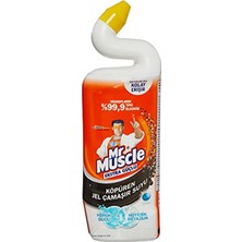 EKS Ticaret Mr Muscle Çamaşırsuyu Katkılı Tuvalet Temizleyici Marine, 750ML