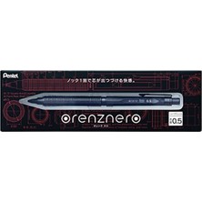Pentel Orenz Nero PP3005-A (0.5 Mm) - Mat Karbon Siyah Gövde,teknik Çizim ve Yazı Versatil, Orijin