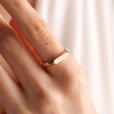 Sembol Gold 14K Altın Şövalye Yüzük (Kişiselleştir)