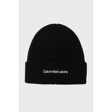 Calvin Klein Logolu Yünlü Bere Erkek Bere K50K509895 Bds
