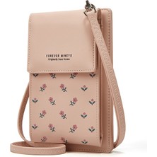 Senlinli Kadın Cep Telefonu Çapraz Cüzdan Vintage Baskı Omuz Çantası (Yurt Dışından)