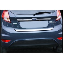 ZNZ Oto Aksesuar Ford Fiesta Krom Bagaj Alt Çıtası 2008-2017 Arası P. Çelik