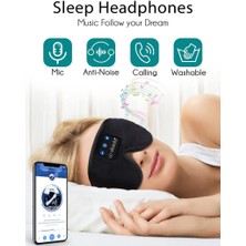 Lc-Dolida Yan Uyuyanlar Için Bluetooth Uyku Kulaklığı