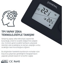 General Mitra 250 Kablolu Dijital Oda Termostatı