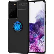 Smart Tech Samsung Galaxy S21 Ultra S30 Ultra Yüzüklü Power Silikon Kılıf