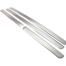 ZNZ Oto Aksesuar Vw Passat B8.5 Krom Iç Kapı Eşiği 4 Prç. 2019 ve Üzeri Paslanmaz Çelik