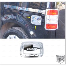 ZNZ Oto Aksesuar Vw Caddy Krom Depo Kapağı  2004-2015 P.çelik