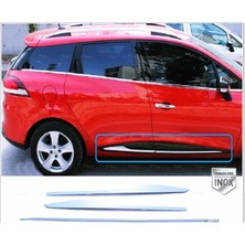 ZNZ Oto Aksesuar Renault Clio 4 Grandtour Krom Yan Kapı Çıtası 4 Kapı 2012 ve Üzeri  P.çelik