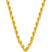 Bilezikci Burma 14 Ayar Altın Zincir - 60 cm