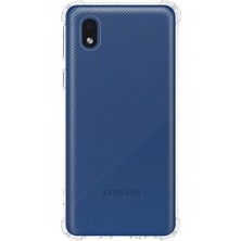 Kzy Samsung Galaxy A01 Core Kapak Köşe Korumalı Airbag Antishock Silikon Kılıf