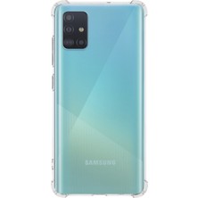 Kzy Samsung Galaxy A51 Kapak Köşe Korumalı Airbag Antishock Silikon Kılıf