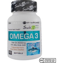 Suda Collagen Suda Vitamin Omega 3 Balık Yağı 50 Kapsül