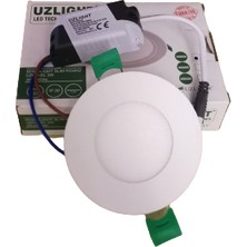 Uzlight 3W Led Spot Sarı Işık Sıva Altı 3000K 240 Lümen 10 Adet