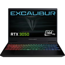Casper Excalibur G770.1245-BFJ0X-B Intel Core i5 12450H 16GB 1TB SSD RTX3050 Freedos Taşınabilir Bilgisayar
