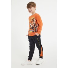 RolyPoly Big Bros Kayısı Erkek Çocuk Eşofman Takım