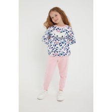 RolyPoly Gameover Krem Kız Çocuk Eşofman Takım