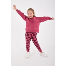 RolyPoly Wild Stylish Gül Kurusu Kız Çocuk Eşofman Takım