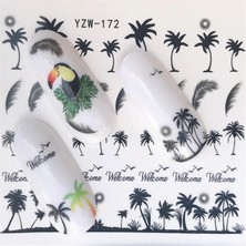 ZHKJ Shop 10 Adet Tırnak Sticker  (Yurt Dışından)
