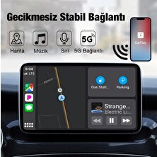 Polham Araç Içi Iphone Cihazlar Için Kablosuz Apple Car Play Adaptörü, Wireless Carplay Çevirici