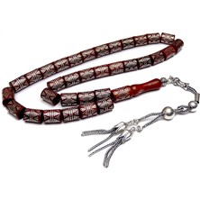 Tesbih Rüyası Gümüş Işlemeli Kesme Model Kuka Tesbih