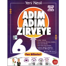 Newton Yayınları 6. Sınıf Matematik - Fen Bilimleri Adım Adım Zirveye Soru Bankası 2 Kitap