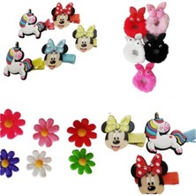 Donino Bullt Mickey Şişme Yelekli 3 Lü Lüx Bebek Takım Toka Hediyeli Kırmızı