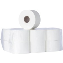 Focus Optimum 12 Rulo 2 Katlı İçten Çekmeli Tuvalet Kağıdı 92 mt Ultra Yumuşak Beyaz