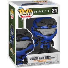 Funko Pop Figür: Games: Halo Infinite Mark [b] With Blue Energy Sword