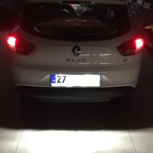 Oto h.i.t. Renault Clio 4 Station Wagon Uyumlu LED Plaka Aydınlatma Ampulü Beyaz