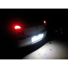 Oto h.i.t. Renault Clio 3 Uyumlu LED Plaka Aydınlatma Ampulü Beyaz