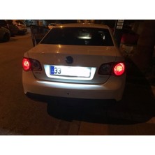 Oto h.i.t. Volkswagen Jetta Mk5 Uyumlu LED Plaka Aydınlatma Ampulü Beyaz