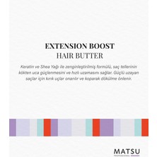 Matsu Extention Boost Hair Butter Hızlı Uzamaya Yardımcı Peeling Etkili Saç Maskesi 350 ml