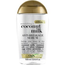 ogx besleyici ve kirilma karşiti coconut milk sülfatsiz serum 100 ml