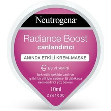 Neutrogena Radiance Boost Hidrojel Krem Maske 10