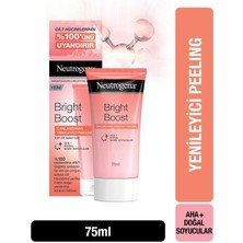 neutrogena bright boost canlandiran işilti veren yenileyici peeling 75 ml