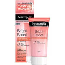 neutrogena bright boost canlandiran işilti veren yenileyici peeling 75 ml