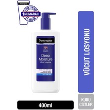 Neutrogena Deep Moisture Parfümlü Vücut Losyonu 400 ml
