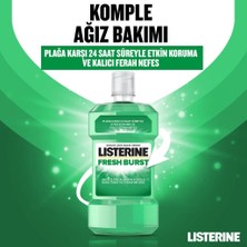 Listerine Fresh Burst Ağız Bakım Suyu 500 ml x2