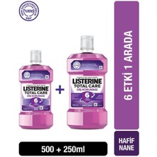Listerine Total Care 500 ml + 250 ml Ağız Bakım Suyu