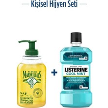 Listerine Cool Mint 250 ml + Le Petit Marseillais Zeytinyağı Sıvı Sabun 300 ml Hijyen Seti