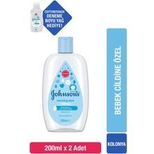 Johnson’s Kolonya Morning Dew 200 ml x 2 Adet + Cottontouch Yağ 50 ml