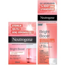 Neutrogena Bright Boost  Jel Krem + Canlandırıcı ve Yenileyici Peeling Jel