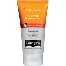 Neutrogena Visible Clear Temizleme Jeli 3&1