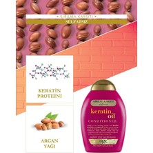 Ogx Kırılma Karşıtı Keratin Oil Sülfatsız Saç Bakım Kremi 385 Ml x2