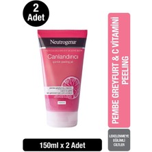 Neutrogena Visibly Clear Canlandırıcı Pembe Greyfurt Günlük Peeling Jel 150 ml x 2 Adet