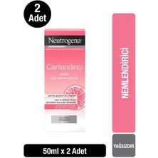 Neutrogena Canlandırıcı Pembe Greyfurt Yağsız Yüz Nemlendiricisi 50 ml x2