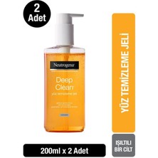 Neutrogena Deep Clean Yüz Temizleme Jeli 200 ml x2