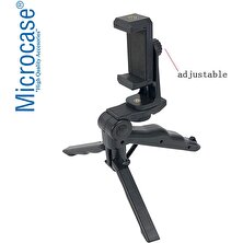 Microcase Telefonlar Için Mini El Tutucu Tripod Vlog Video Fotoğraf - Model AL2461